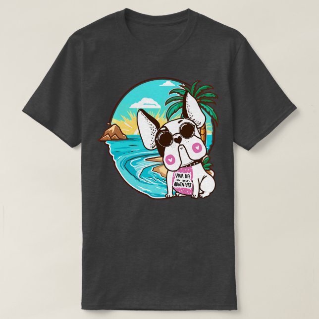 Ditt liv är det bästa Äventyren T Shirt (Design framsida)