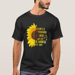 Ditt liv är värt min tid 911 Dispatcher Emergen T Shirt