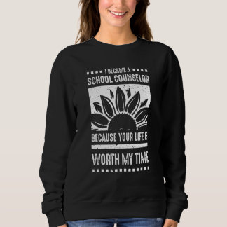 Ditt Liv Är Värt Min Tid Skolrådgivare T Shirt