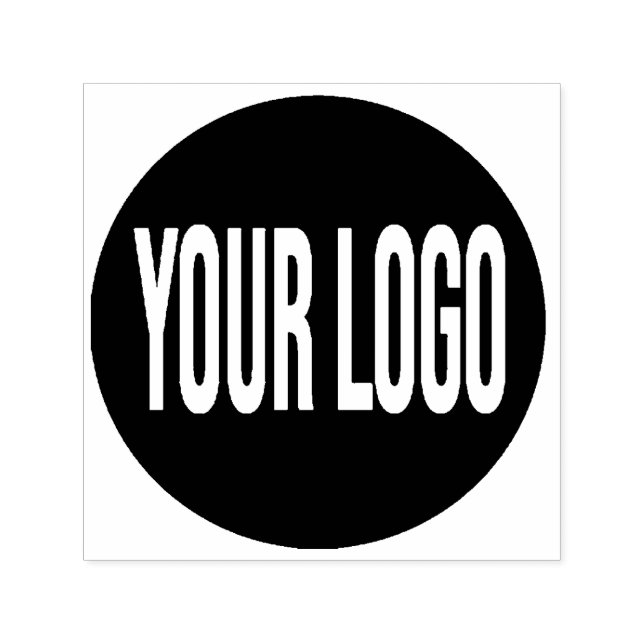 Ditt Logotyp Företag Självfärgande Stämpel (Design)