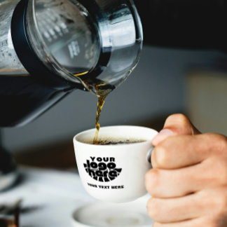 Ditt logotyp här Företag Märkesvaror Företagssamar Espressomugg