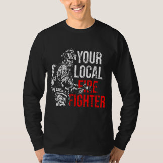 Ditt lokala brandbekämpningsavdelning t shirt
