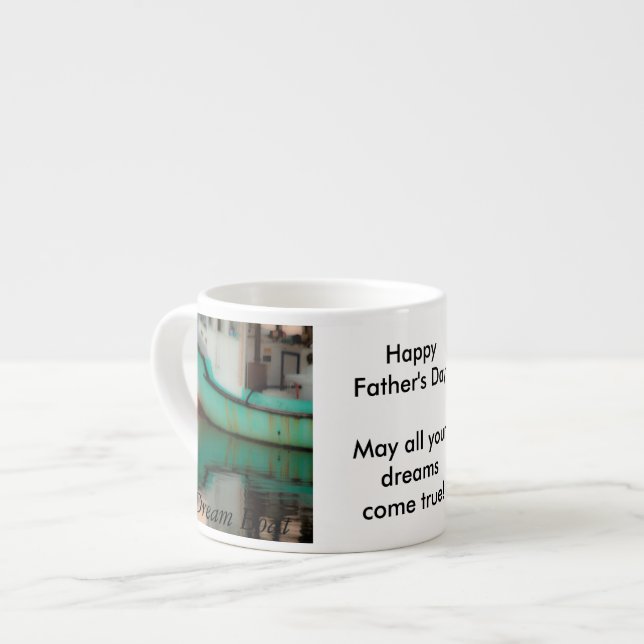 Ditt meddelande fars dag "Dröm båt" foto Espressomugg (Framsida vänster)