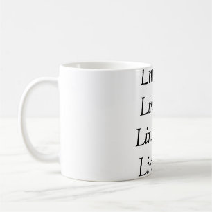 Ditt meddelande här lägg till text namn monogram b kaffemugg