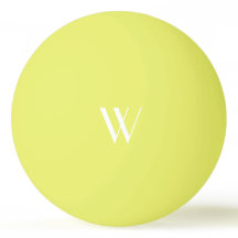 Ditt monogram i gult