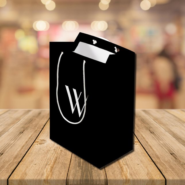 Ditt monogram i svart och vitt    (Skapare uppladdad)