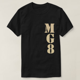 Ditt monogram på kamouflage Decor Tee