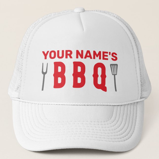 Ditt namn är BBQ Keps (Framsida)