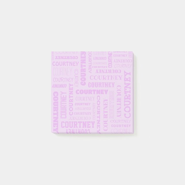 Ditt namn är över de här post-it block (Framsida)