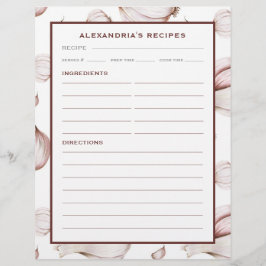 Ditt namn Binder för vitlöksmottagare