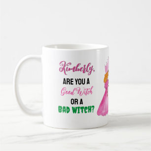 Ditt namn Bra Witch eller Bad Witch? Kaffe älskare Kaffemugg