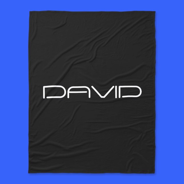 Ditt namn | Coola, formaterad Anpassade Text Fleecefilt (Skapare uppladdad)