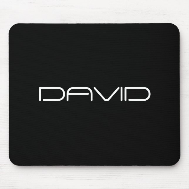 Ditt namn | Coola, formaterad Anpassade Text Musmatta (Framsidan)