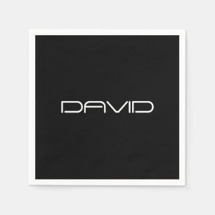 Ditt namn Coola, formaterad Anpassade Text Pappersservett