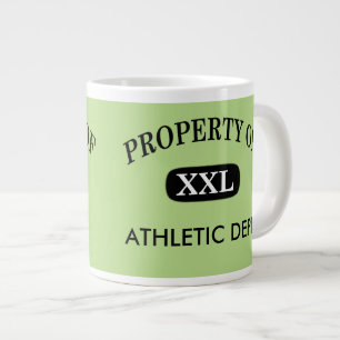 Ditt namn egendom på XXL Jumbo Mugg