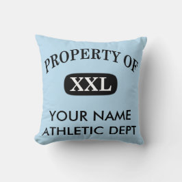 Ditt namn egendom på XXL Kudde