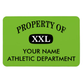 Ditt namn egendom på XXL Magnet