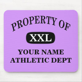 Ditt namn egendom på XXL Musmatta