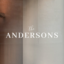 Ditt namn | Elegant Vit dörr för ingångspunkt