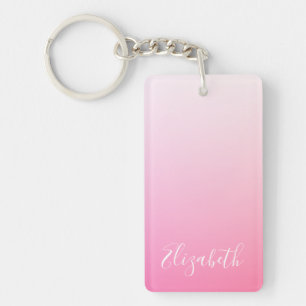 Ditt namn eller Ord Söt Rosa Ombre Gradient