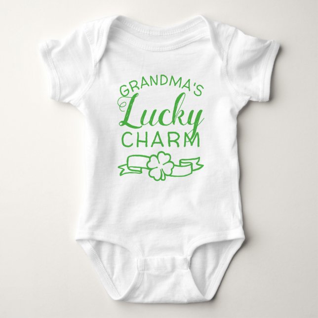 DITT NAMN-familjens Lucky Charm Cute T Shirt (Framsida)
