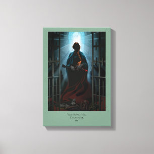 Ditt namn försvinner canvastryck