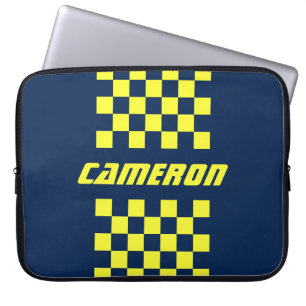 Ditt namn Fullständig Anpassningsbar Färg Kontro Laptop Fodral