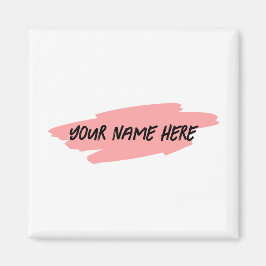 Ditt namn här, Anpassa Magnet Badge Namn bricka