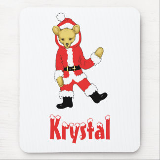 Ditt namn här! Beställnings- nalle Santas för brev Musmatta