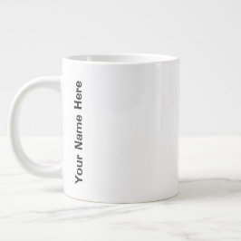 Ditt namn här jumbo mugg
