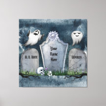 Ditt namn här Spooky Creepy Halloween