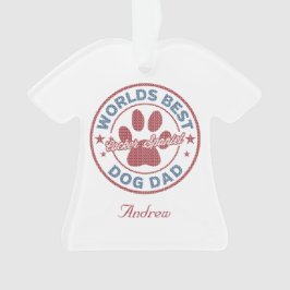 Ditt namn Hund Cocker Spain Ugly Sweater