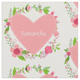 Ditt namn i en hjärtvävnad av anpassningsbar tyg