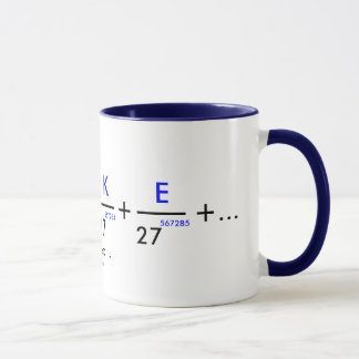Ditt namn i pi - anpassade! mugg