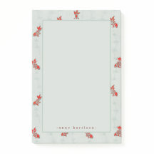 Ditt namn Japanska träblock Goldfish Koi