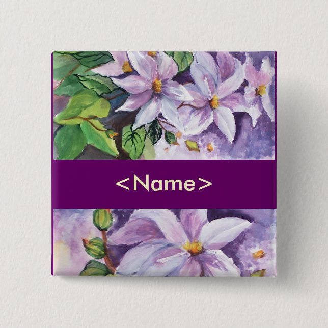 Ditt namn klämmer fast knapp (Framsida)