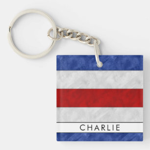Ditt namn + Nautical Signal Flagga C Charlie