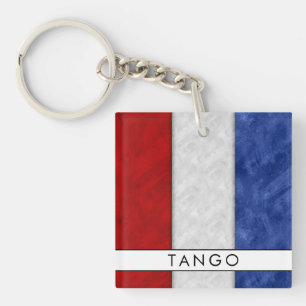 Ditt namn + Nautical Signal Flagga T Tango