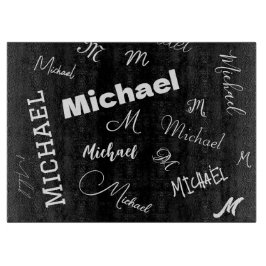 Ditt namn och monogram anpassningsbar mönster svar