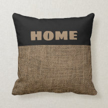 Ditt namn på en rustik Land Cabin Dekorativ kudde