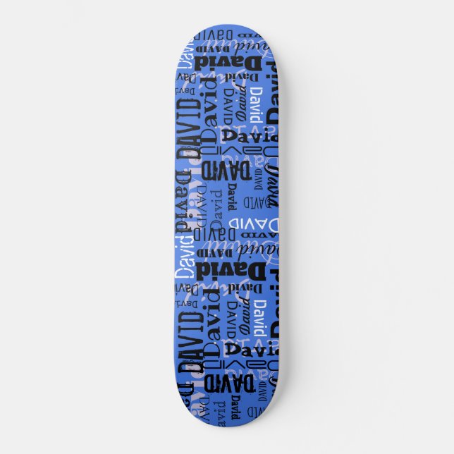 DITT NAMN PÅ ETT SKateboard Anpassade Namn Board (Framsida)