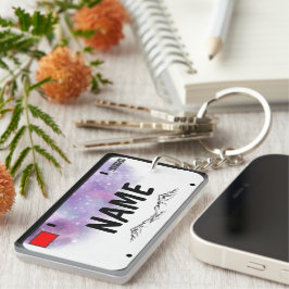 Ditt namn på licensskylt Starry Himlar