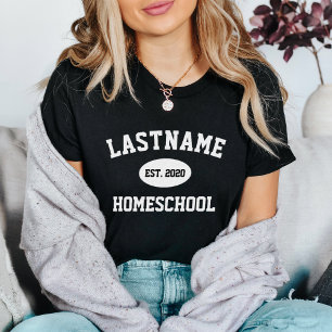 Ditt namn Personlig Homeschool T Shirt
