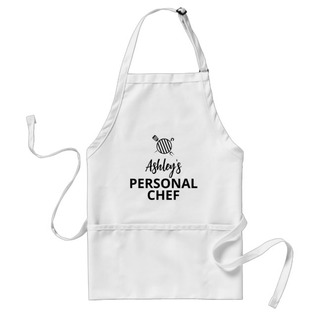 Ditt NAMN, personlig ost, Grill Apron, Personlig Förkläde (Framsidan)