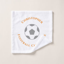 Ditt namn Plus Football Klubb Namn Tvättar Trasa
