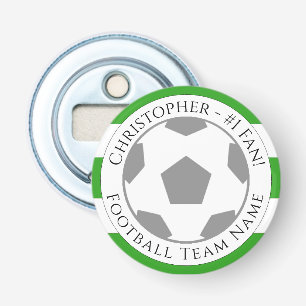 Ditt namn plus fotbollsteamet Namn Flasköppnare
