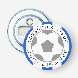 Ditt namn plus fotbollsteamet Namn Flasköppnare