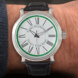 Ditt namn plus idrottsteamet Namn Watch Armbandsur