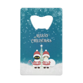 [Ditt namn]: Poiluna-julen Kreditkort Flasköppnare