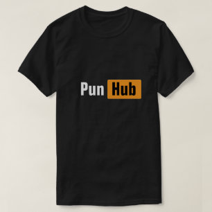Ditt namn Pun Hub-minnesdesign T-Shirt